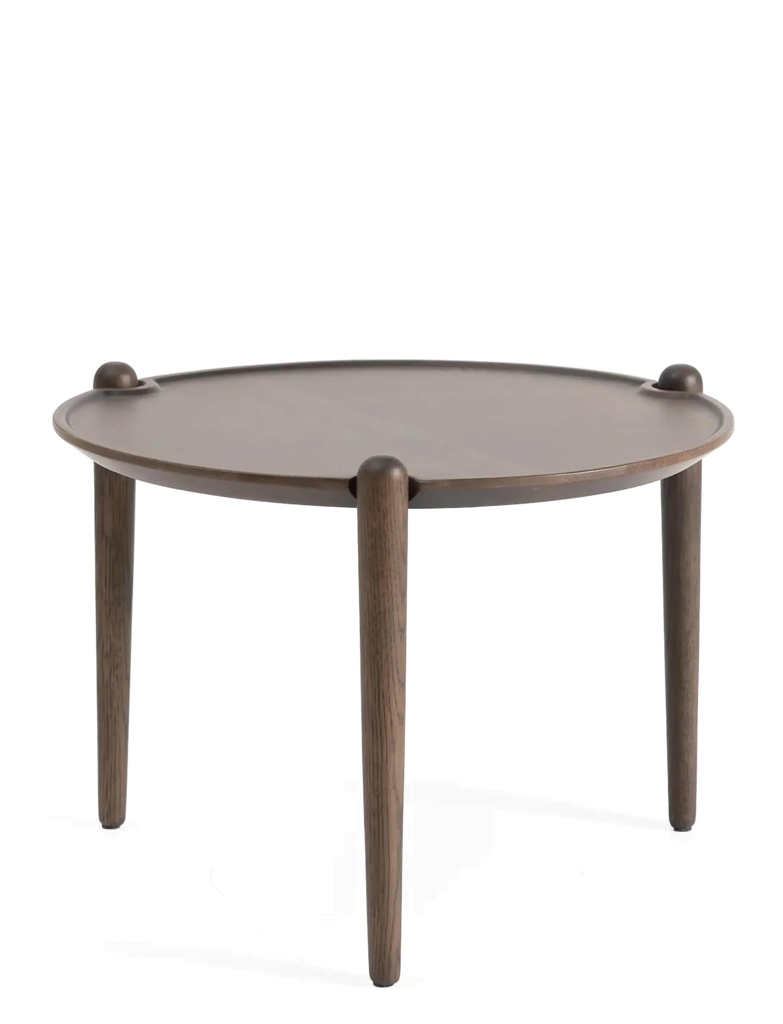 Design House Stockholm Aria Table Low - Møbler - DARK OAK / brown