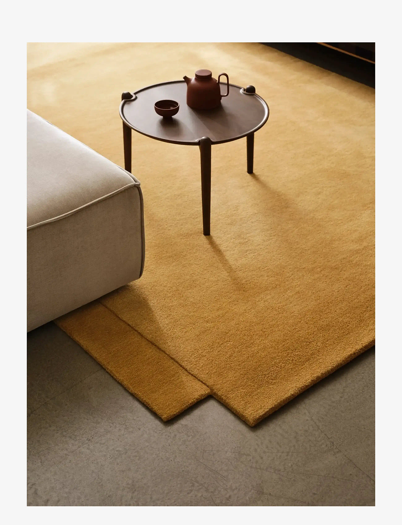 Design House Stockholm - Aria Table Low - beistelltische & kleine tische - dark oak - 1