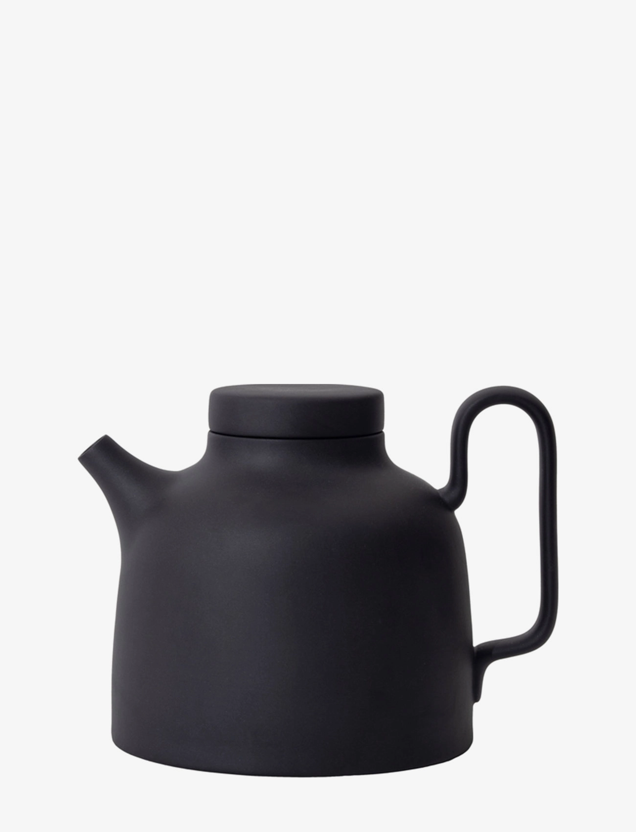 Design House Stockholm Sand Tea Pot Inc. Tea Strainer, Tekande, Sort, Str: ONE SIZE