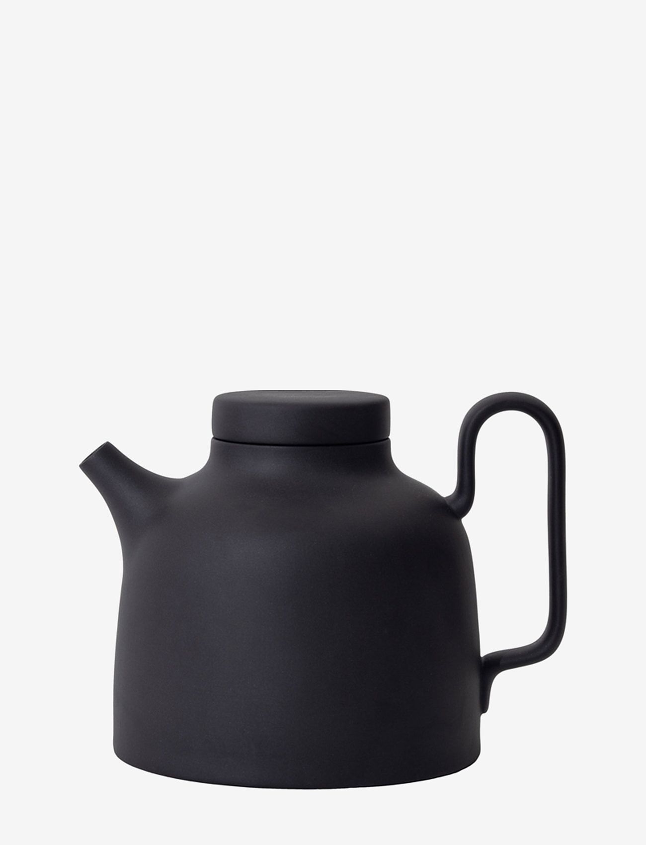 Design House Stockholm - Sand Tea Pot inc. Tea Strainer - teepannut - black - 0
