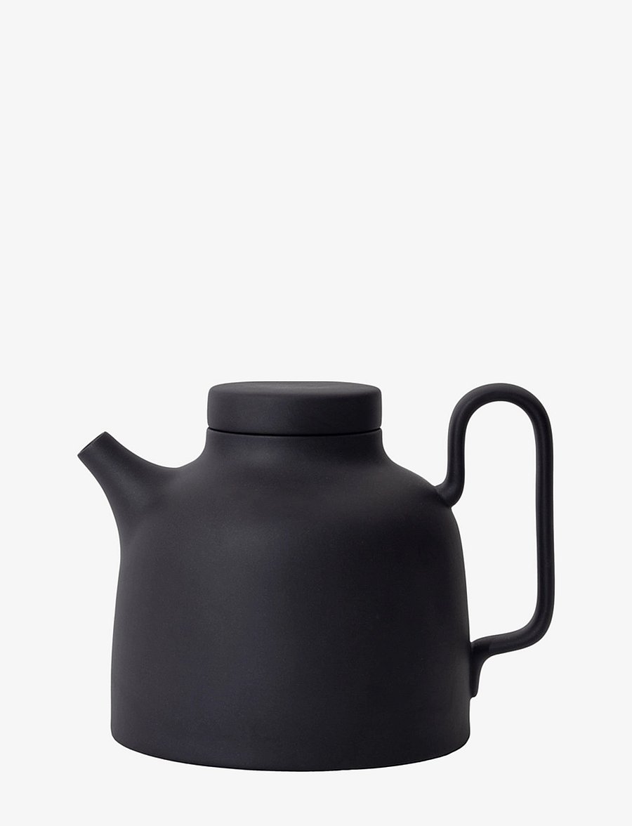 Design House Stockholm - Sand Tea Pot inc. Tea Strainer - teekannud - black - 1