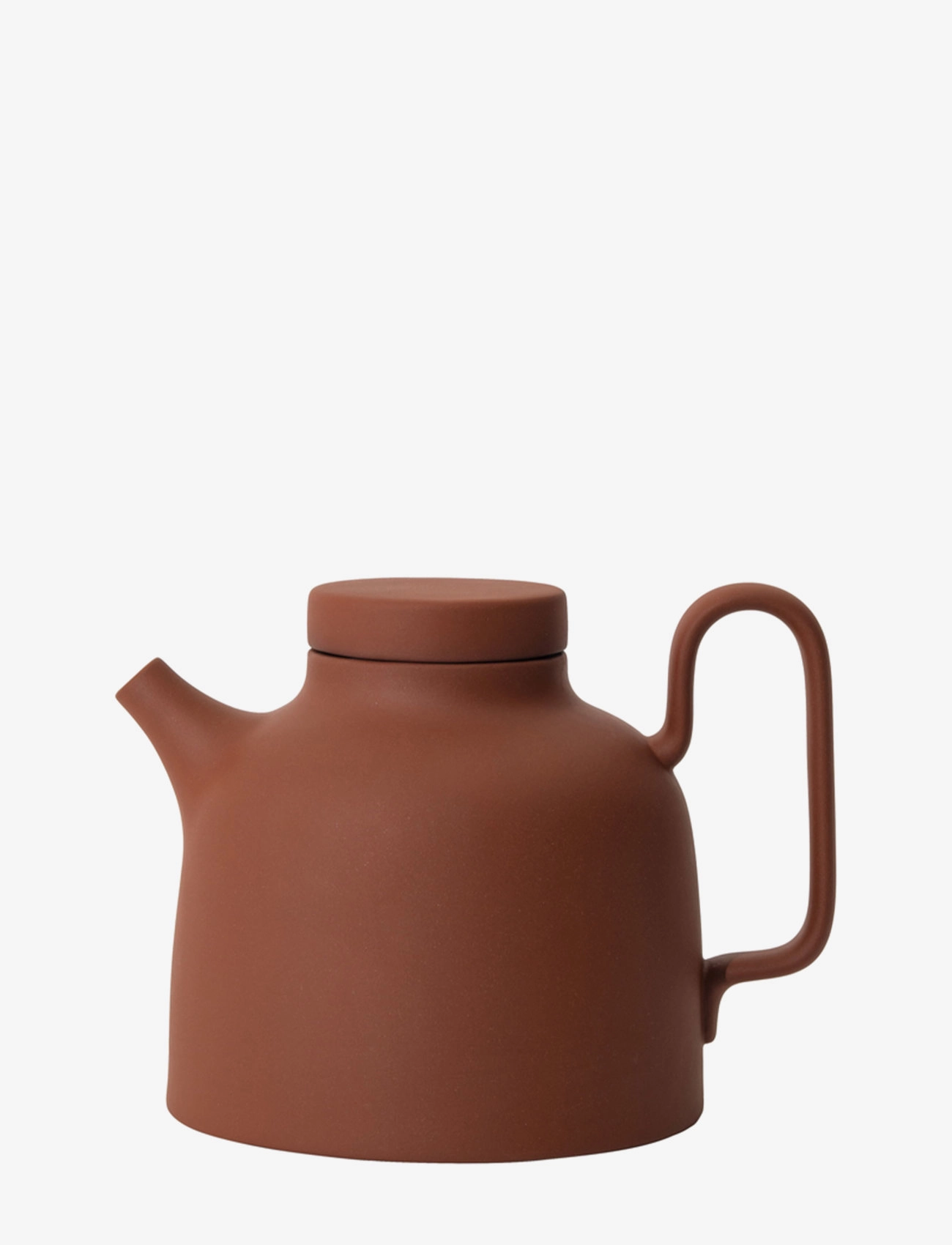 Design House Stockholm Sand Tea Pot Inc. Tea Strainer, Tekande, Brun, Str: ONE SIZE