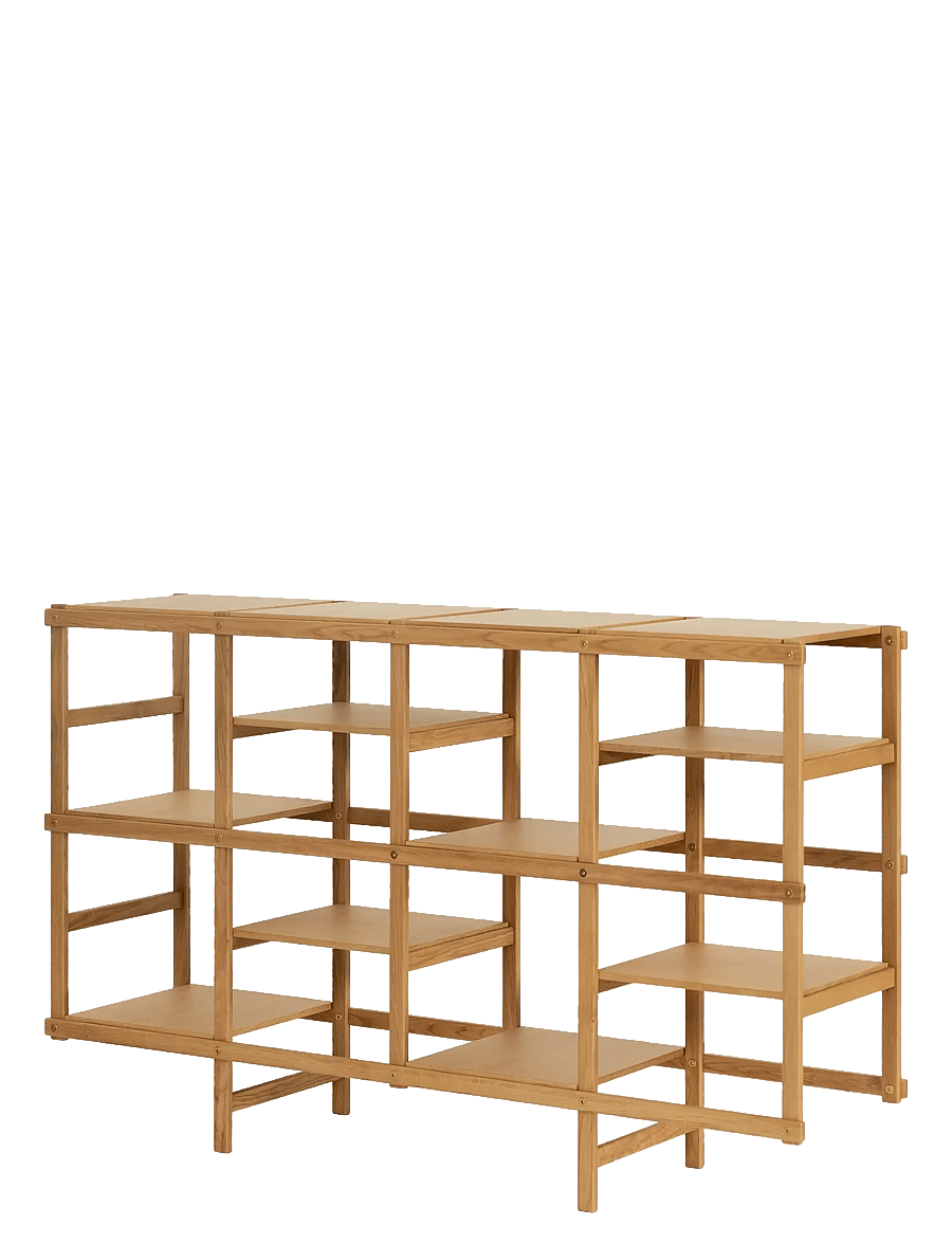 Design House Stockholm - Frame Shelf Medium - hylder - oak - 2