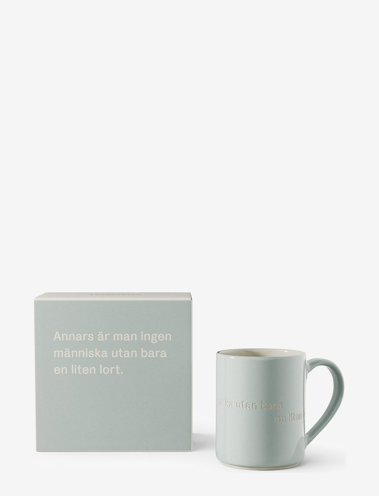 Design House Stockholm - Astrid Lindgren Mug 20 - coffee cups - light green - 1