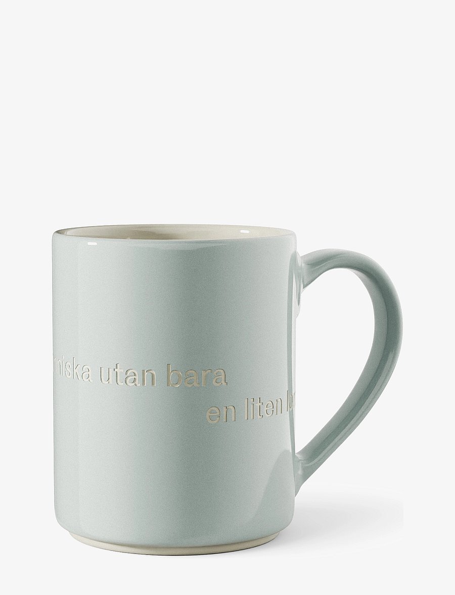 Design House Stockholm - Astrid Lindgren Mug 20 - kaffetassen - light green - 2