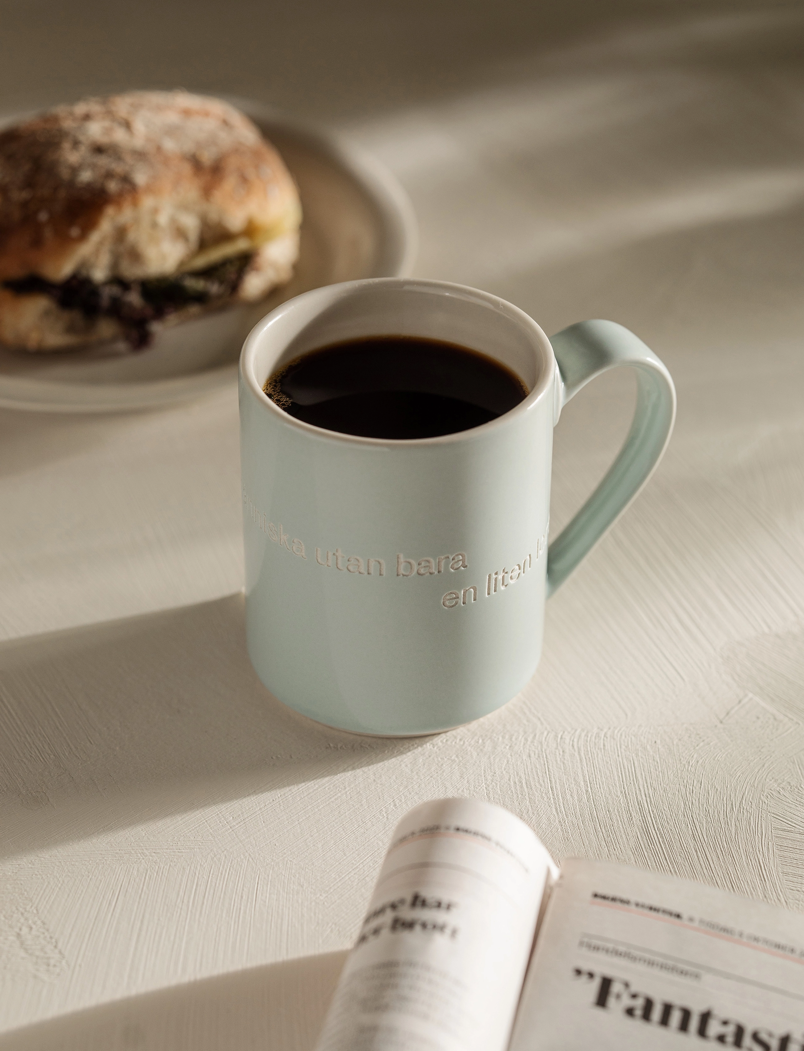 Design House Stockholm Astrid Lindgren Mug 20, 35 CL, Cups & Mugs, Blau - Coffee Cups, Homeware