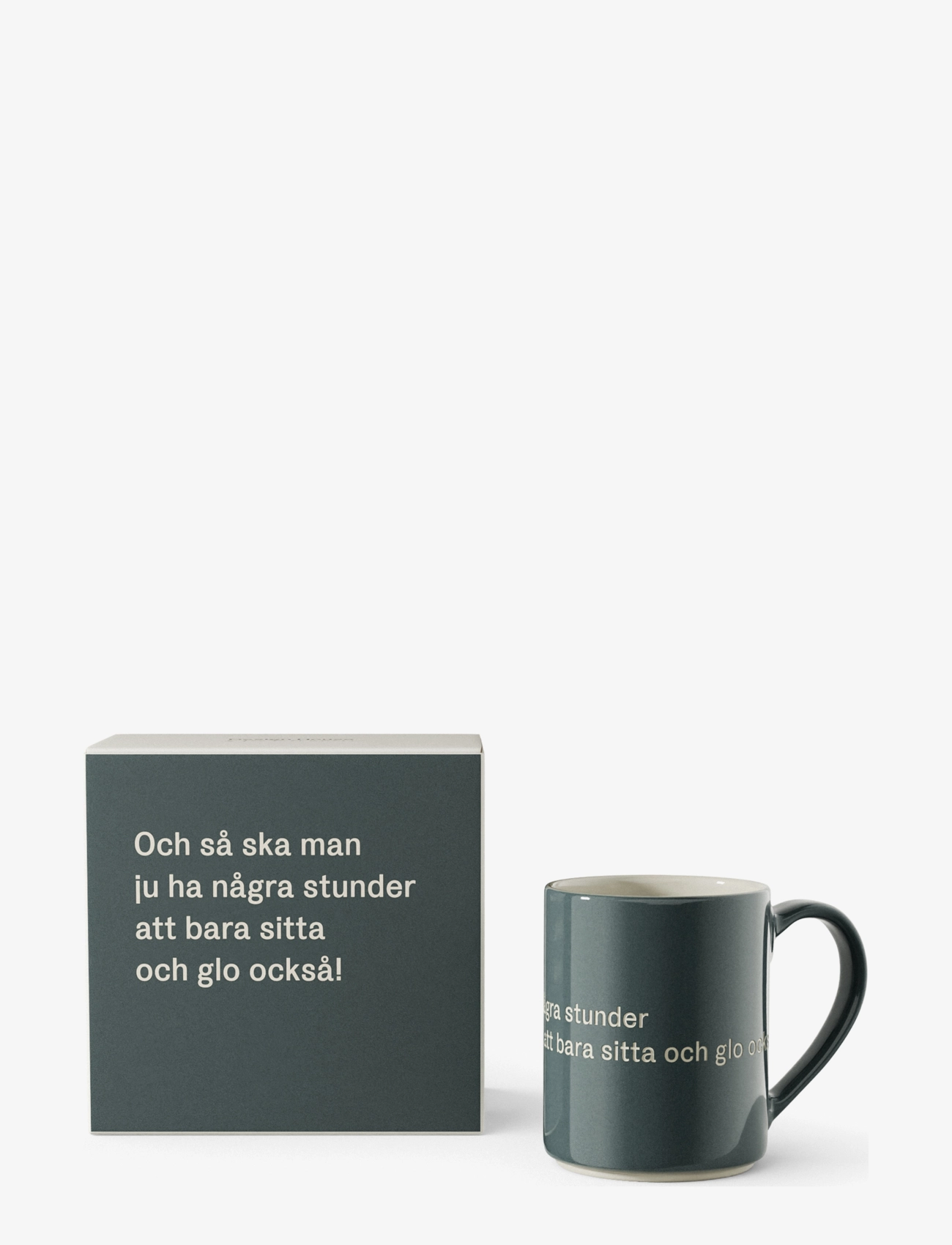 Design House Stockholm Astrid Lindgren Mug 21, Coffee Kop, Blå, Str: 35 CL