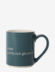 Design House Stockholm - Astrid Lindgren Mug 21 - lägsta priserna - dark blue - 0