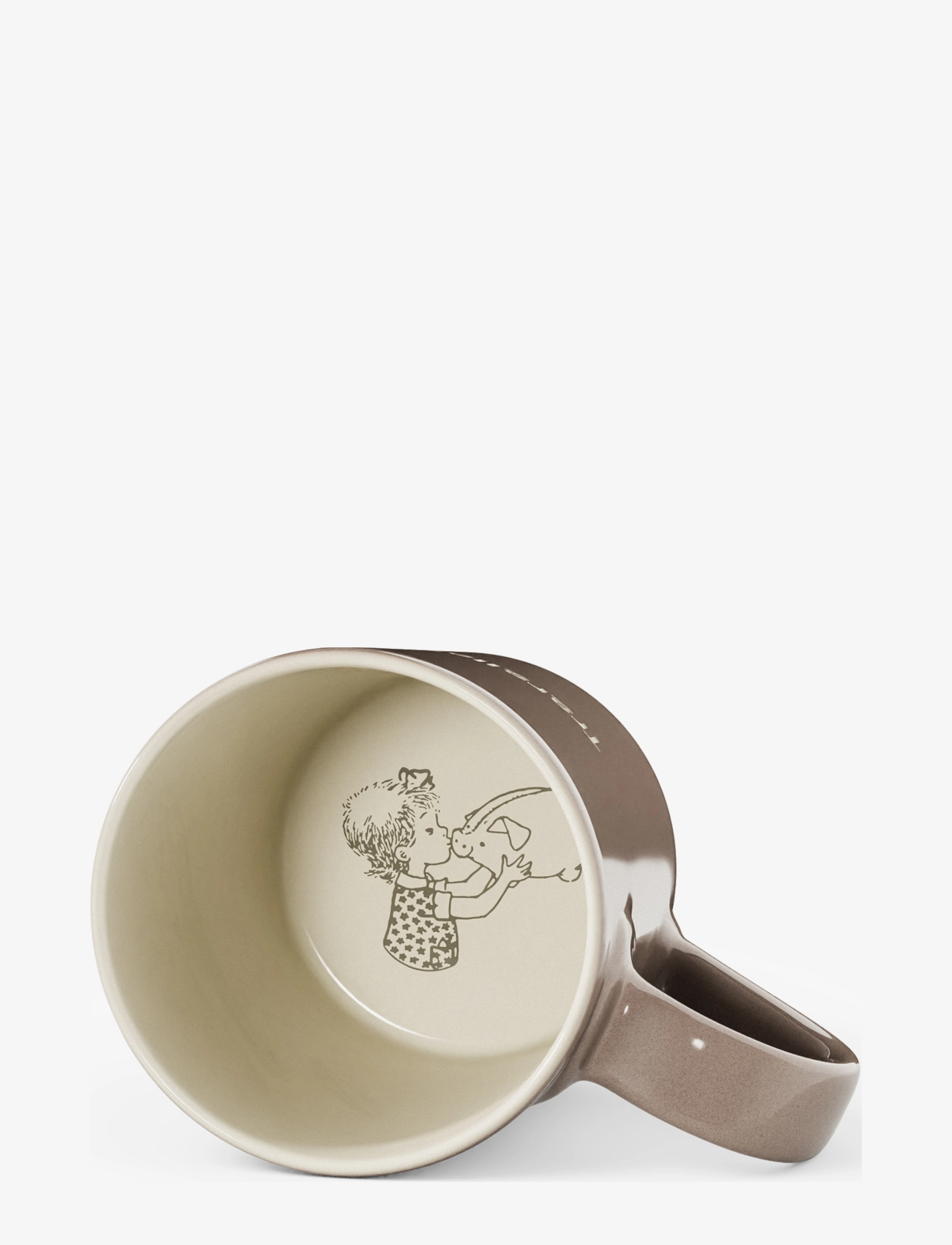 Design House Stockholm - Astrid Lindgren Mug 22 - kaffekopper - taupe - 3