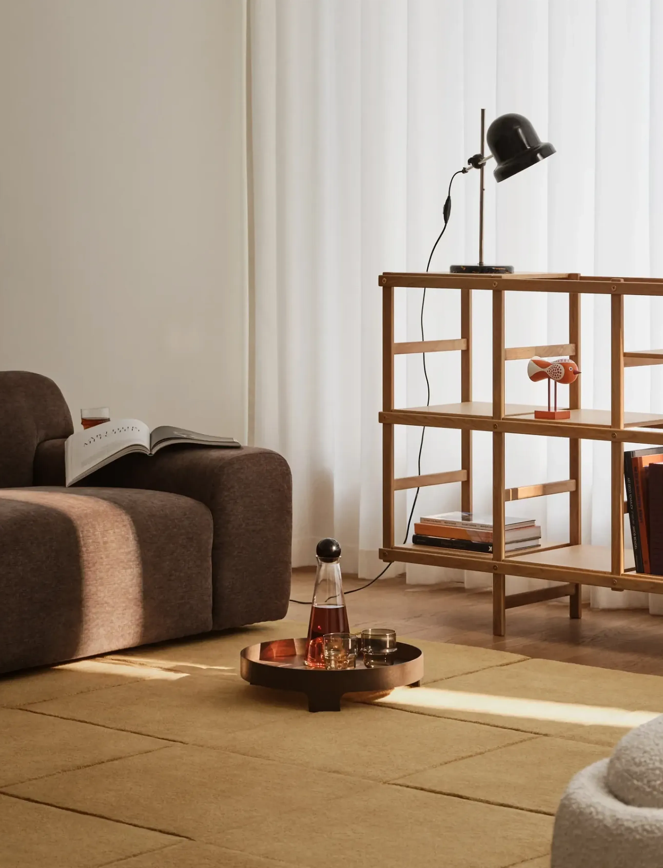 Design House Stockholm - Bridge Tray - padėklai - dark oak - 2