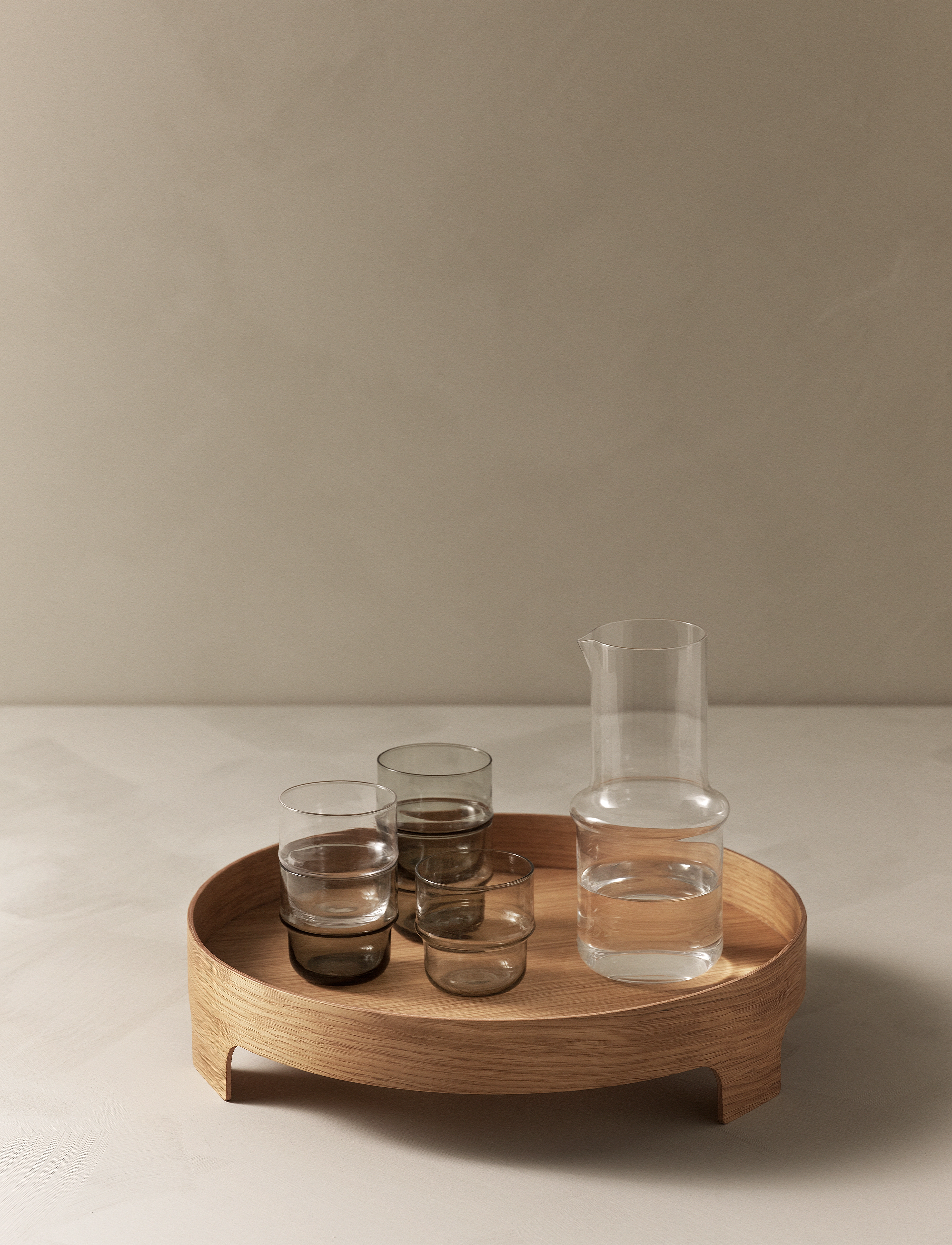 Design House Stockholm Bridge Tray, One Size, Dining & Table Accessories, Beige - Trays, Homeware