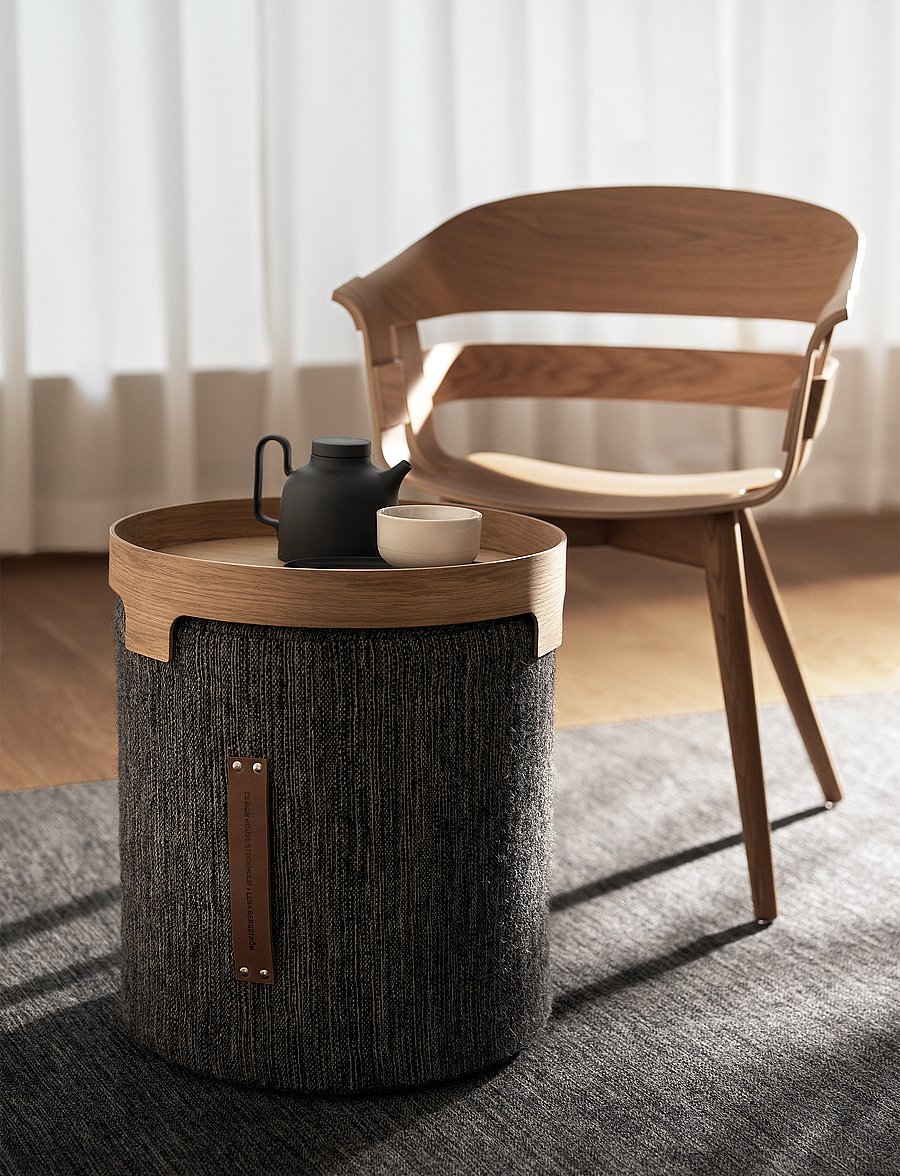 Design House Stockholm - Bridge Tray - tabletts - oak - 2