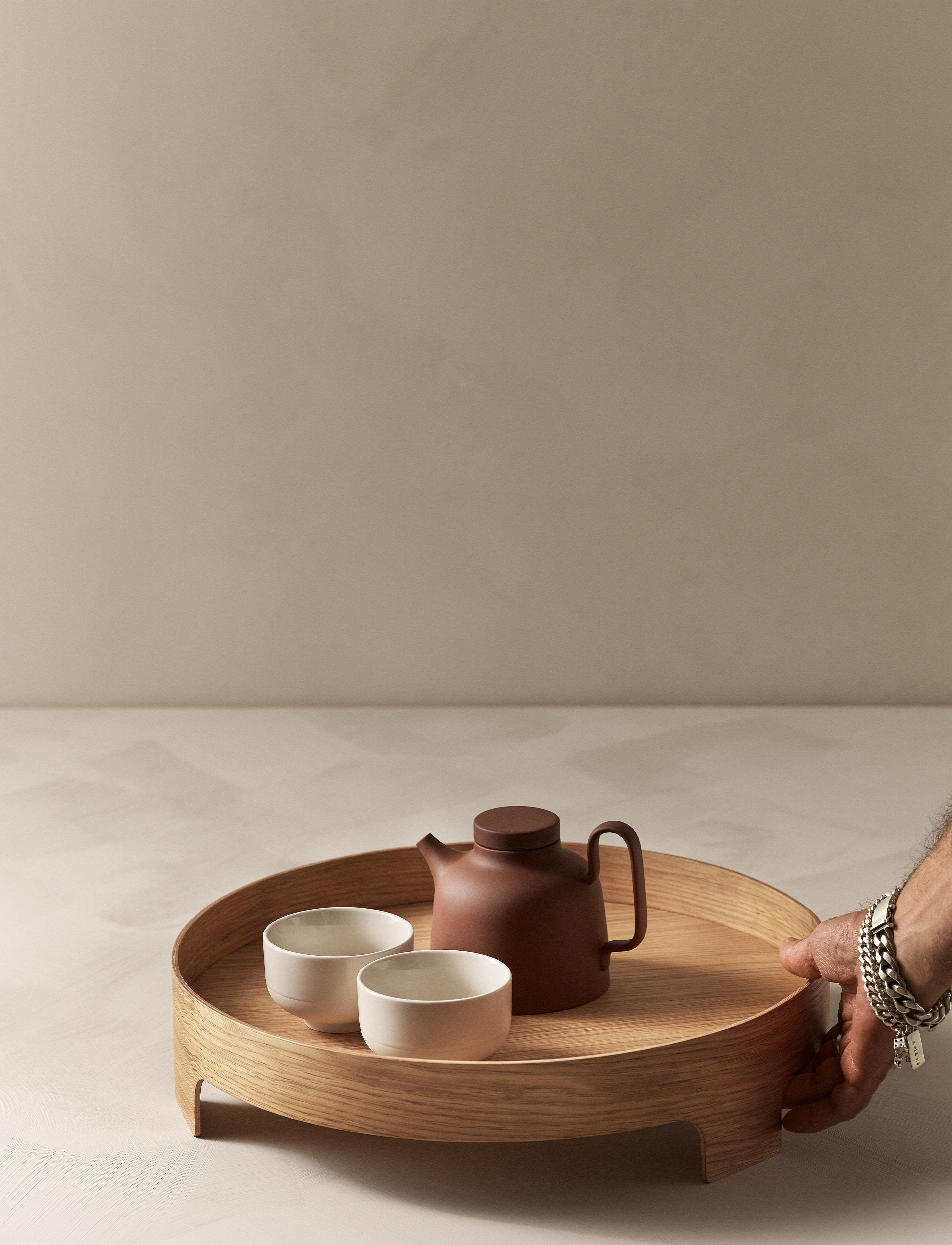 Design House Stockholm - Bridge Tray - serveringsbakker - oak - 3