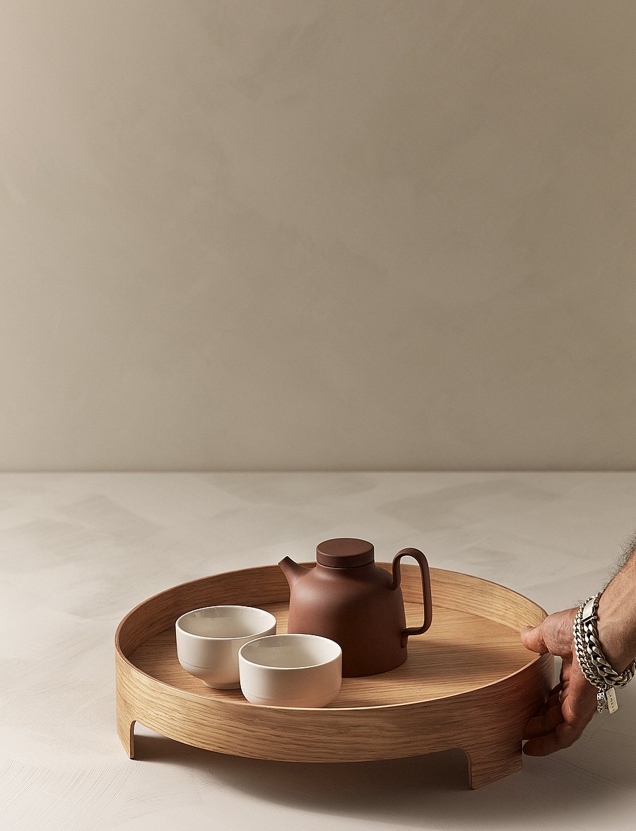 Design House Stockholm - Bridge Tray - tabletts - oak - 3