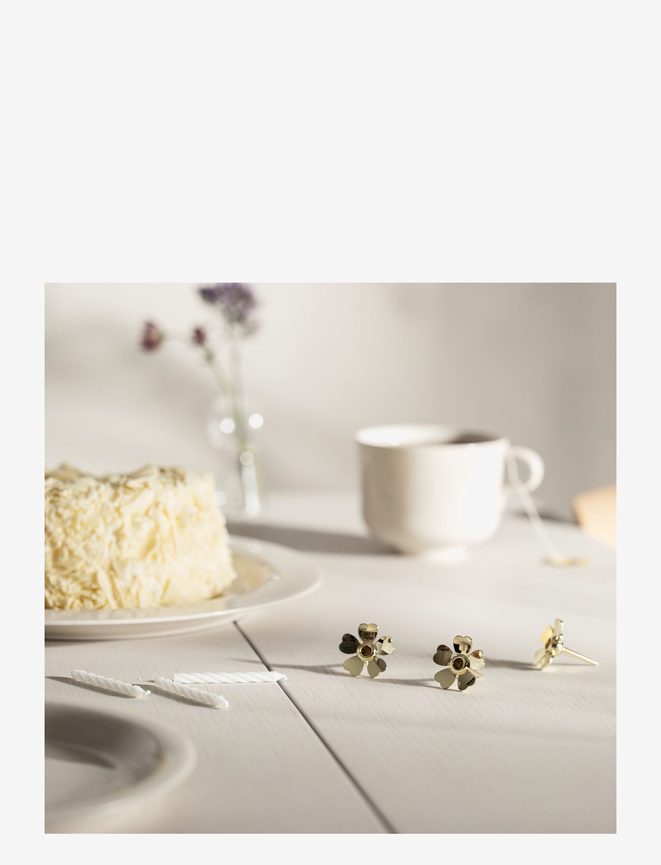 Design House Stockholm - Me to You Candle Holder 1-pack - køb efter pris - brass - 1