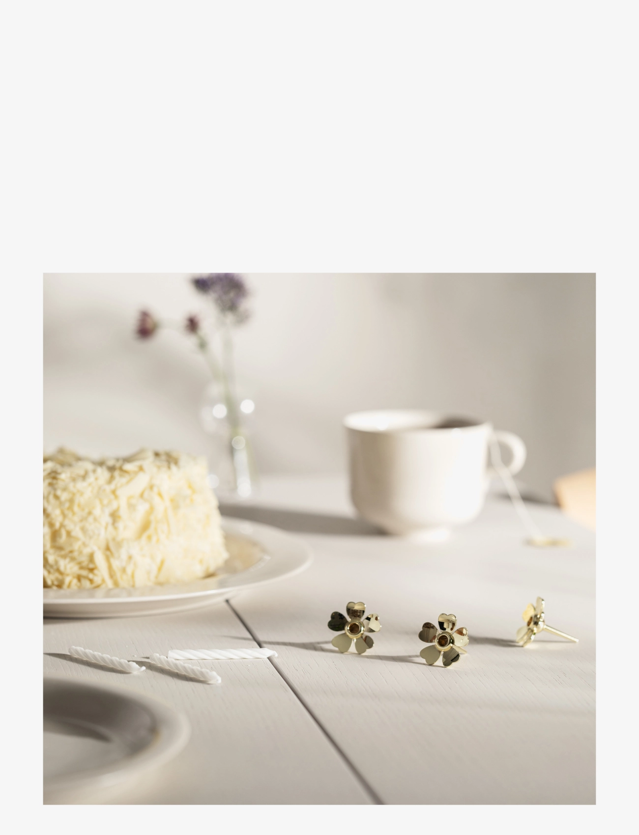 Design House Stockholm - Me to You Candle Holder 1-pack - kerzenständer - brass - 2