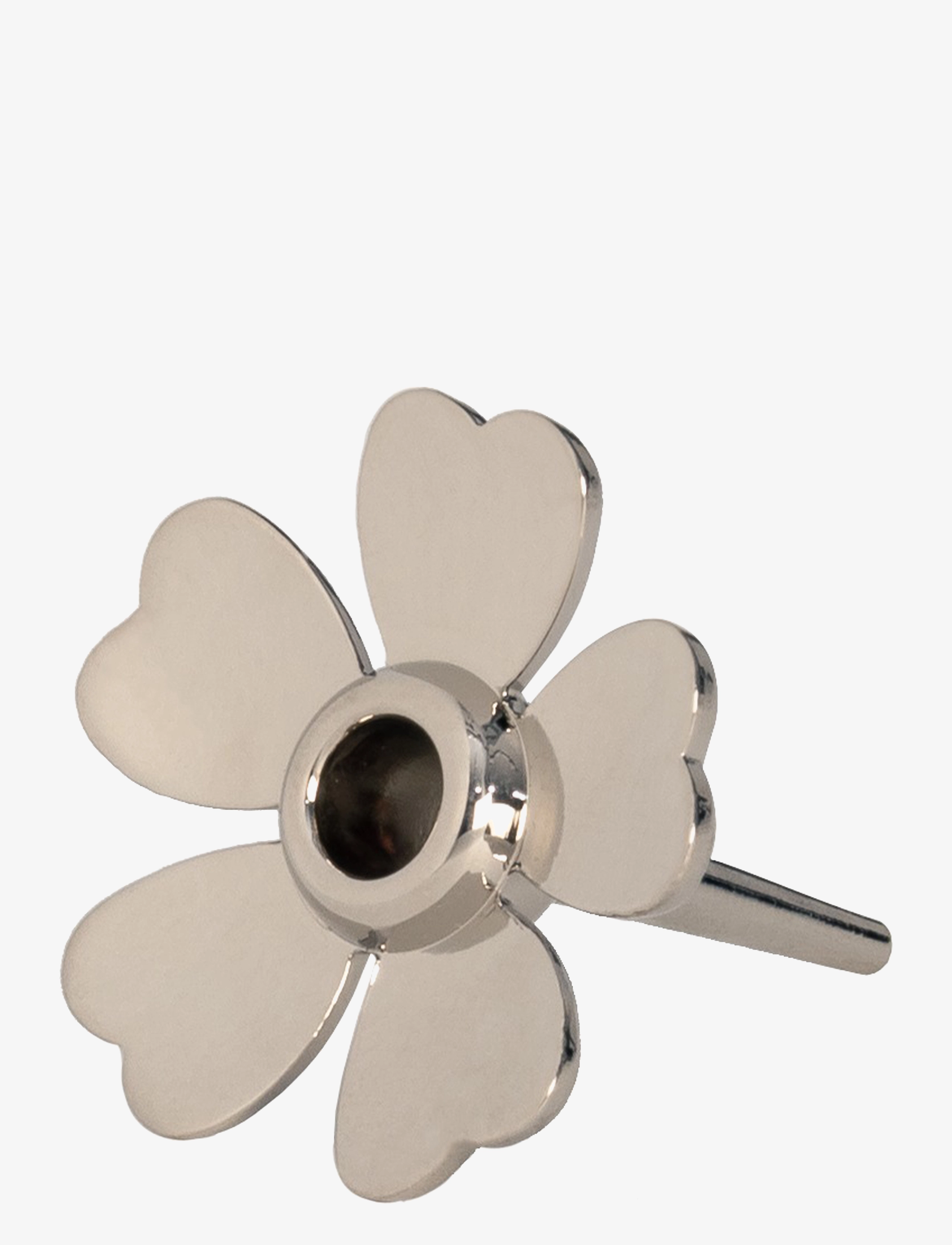 Design House Stockholm Me to You Candle Holder 1-pack - Kampagne - NICKEL / silver