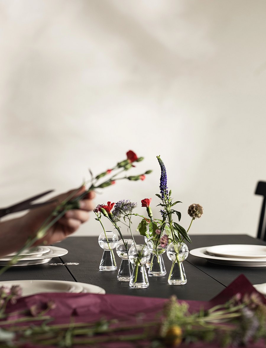 Design House Stockholm - Bon Bon Mini - vasen - clear - 0