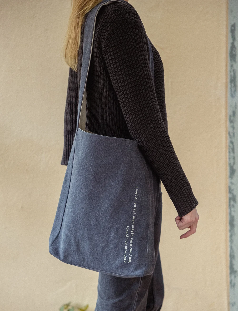 Design House Stockholm - Astrid Lindgren Tote bag - totes - navy - 0