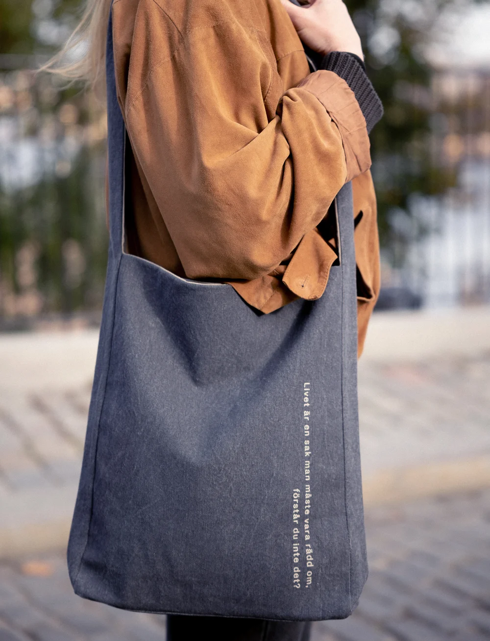 Design House Stockholm - Astrid Lindgren Tote bag - totes - navy - 2