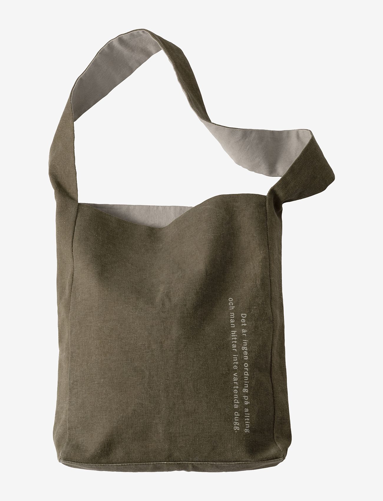 Design House Stockholm - Astrid Lindgren Tote bag - totes - olive - 0