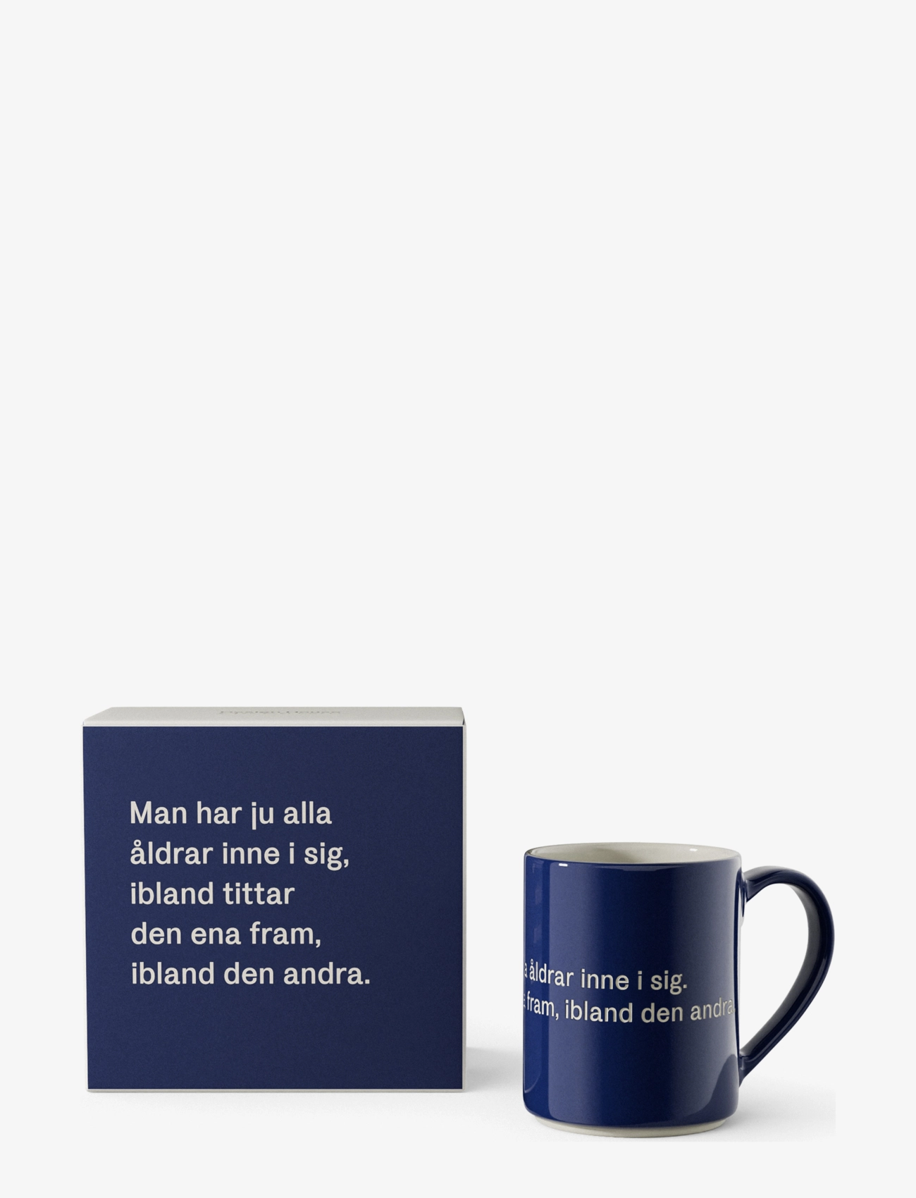Design House Stockholm Astrid Lindgren Mug 23, Coffee Kop, Blå, Str: 35 CL