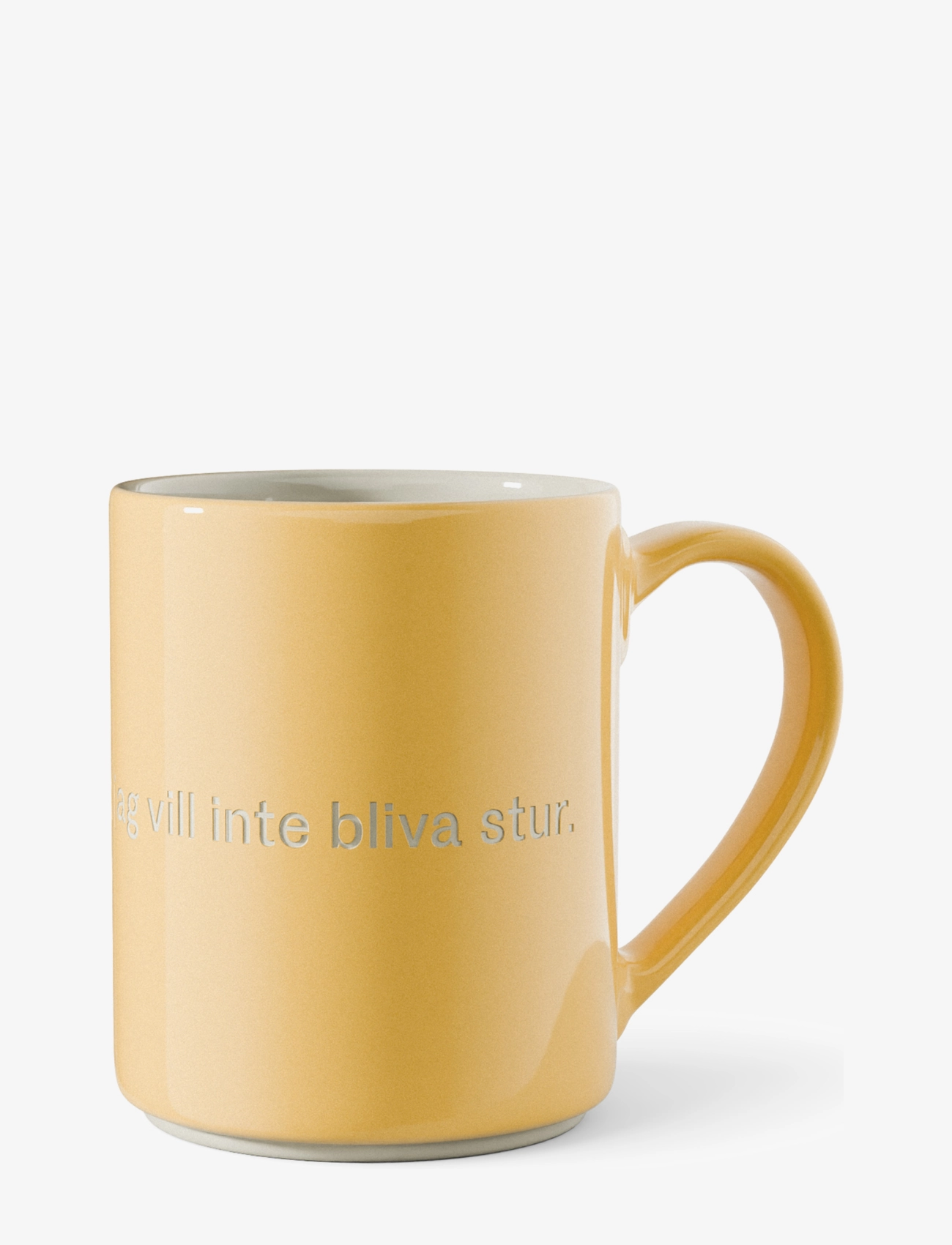 Design House Stockholm - Astrid Lindgren Mug 24 - kaffekopper - yellow - 2