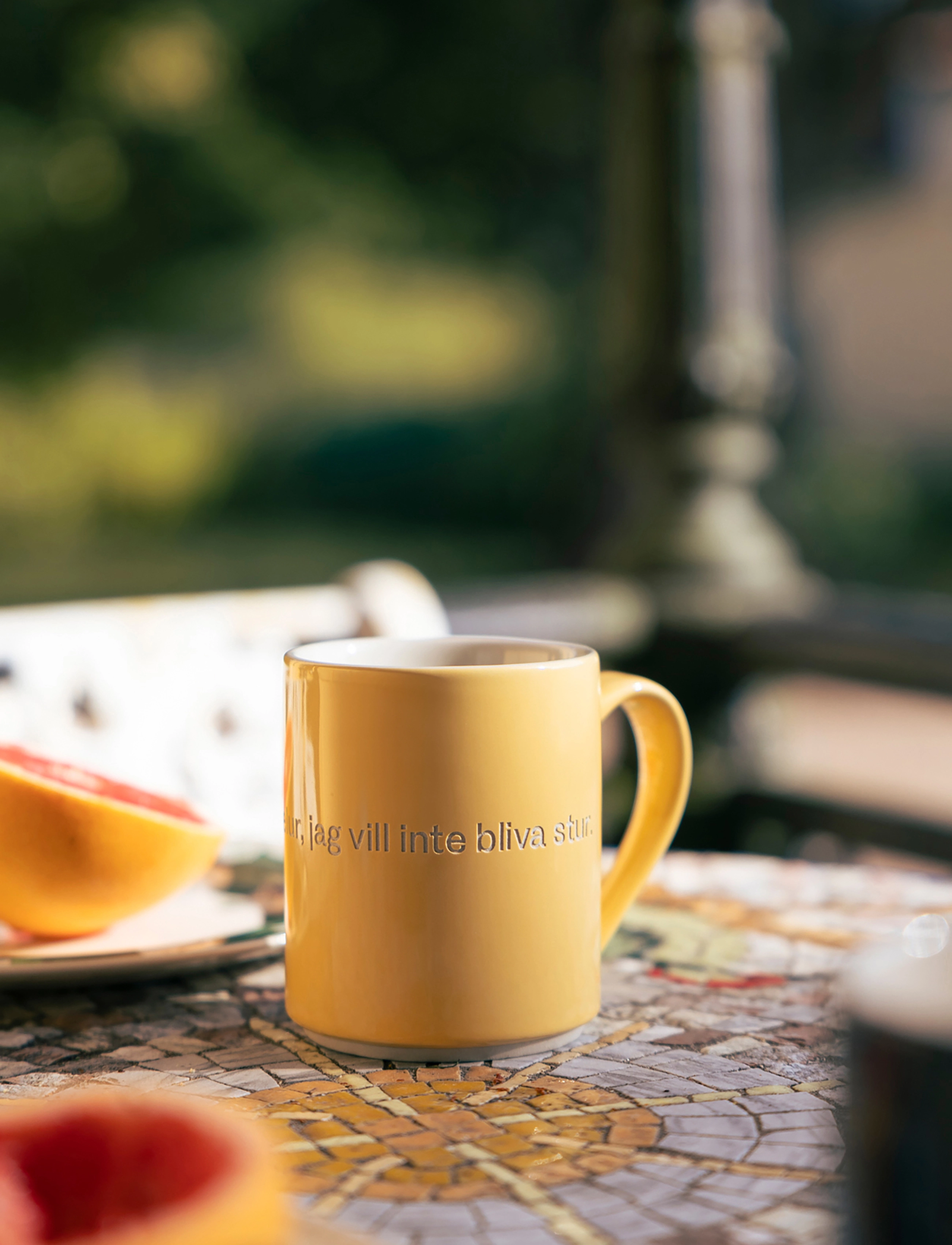 Design House Stockholm - Astrid Lindgren Mug 24 - kaffekopper - yellow - 4