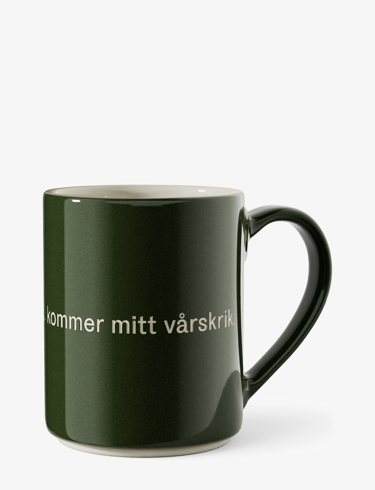 Design House Stockholm - Astrid Lindgren Mug 25 - kaffekopper - dark green - 2