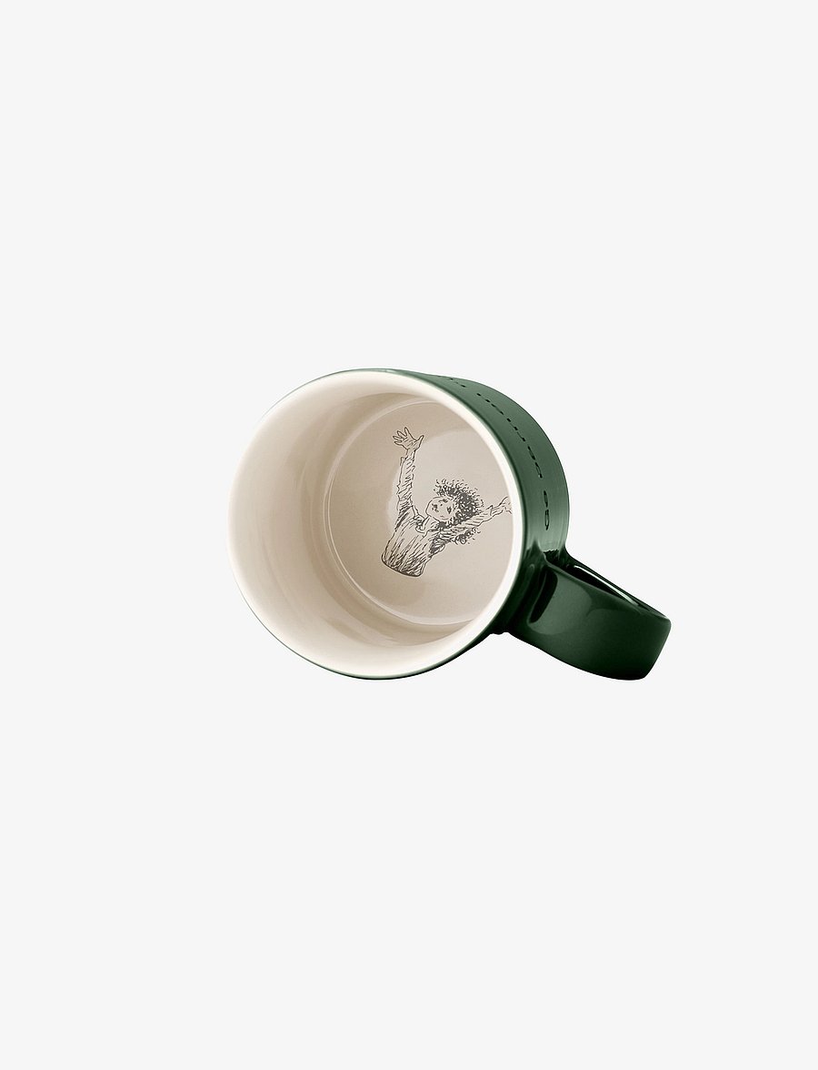 Design House Stockholm - Astrid Lindgren Mug 25 - kaffetassen - dark green - 3