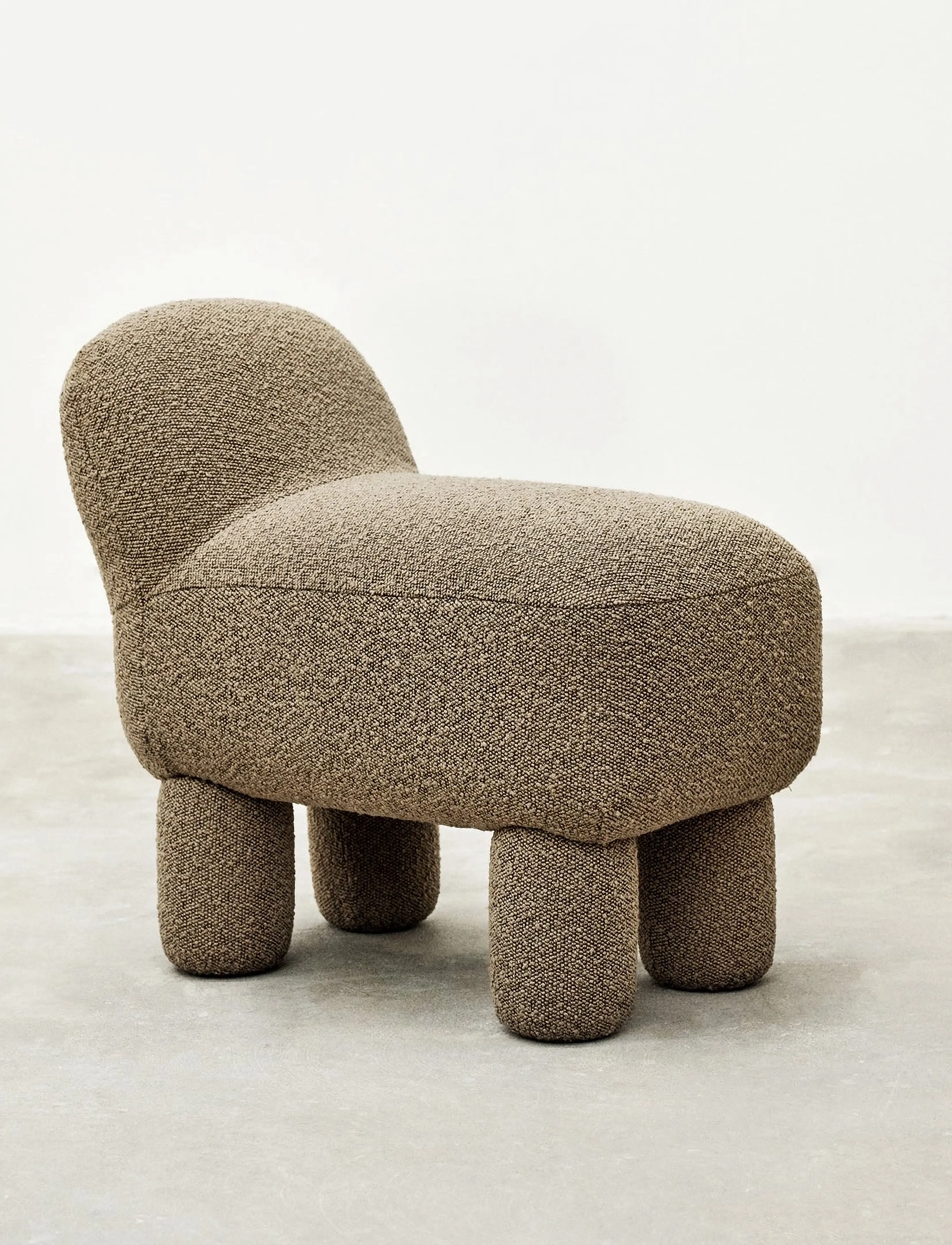 Design House Stockholm - Lulu Pouf - puffer - brown - 2