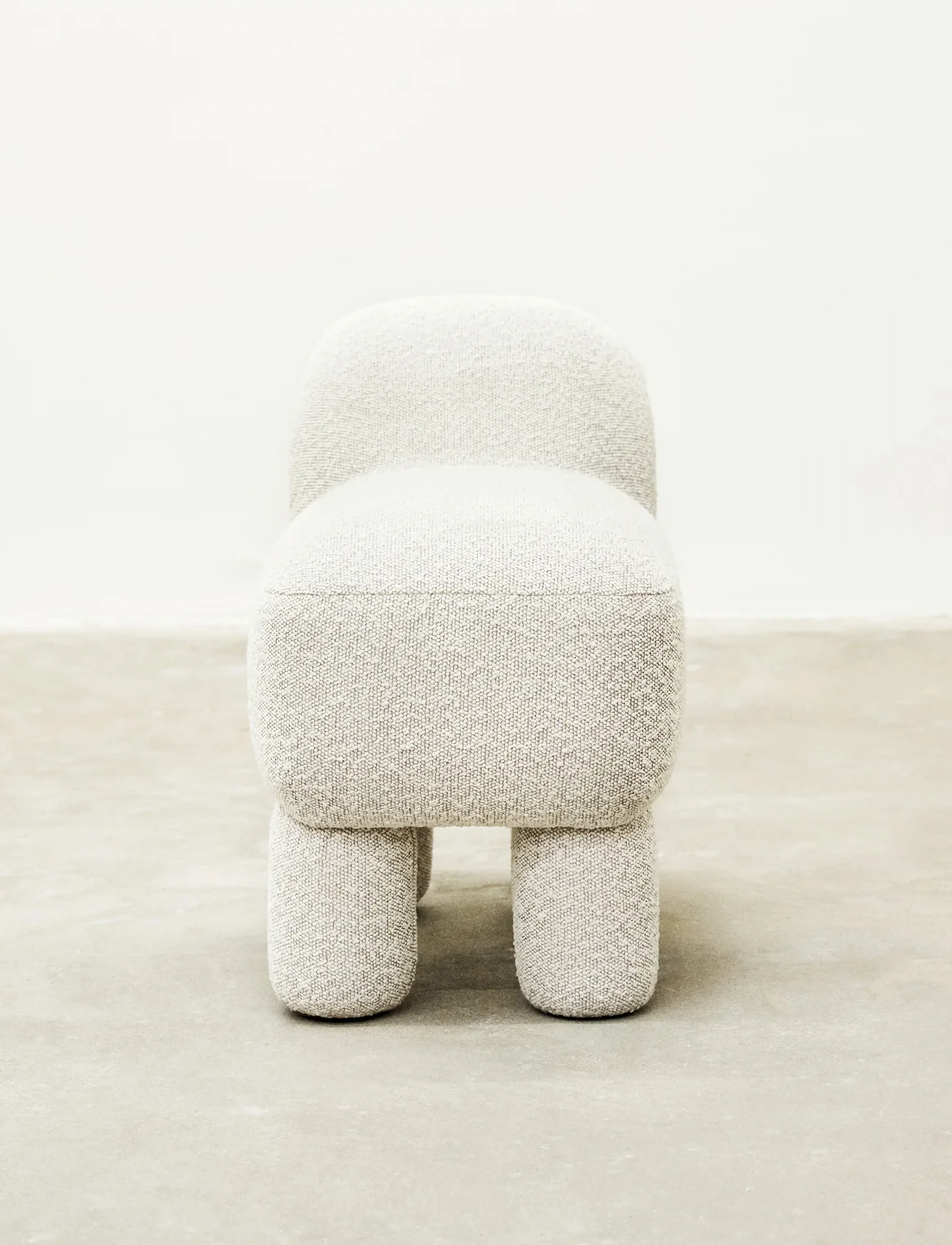 Design House Stockholm - Lulu Pouf - puffer - cream - 5