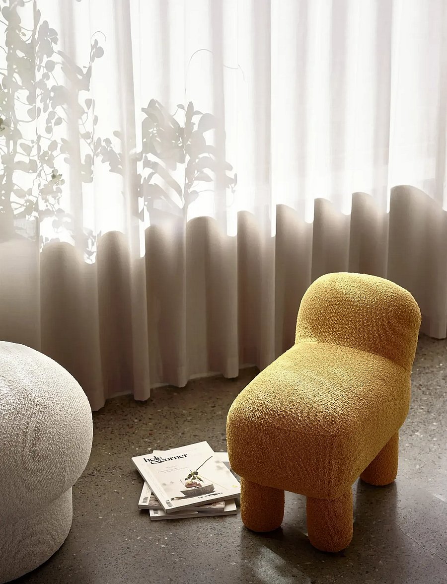 Design House Stockholm - Lulu Pouf - kott-toolid - yellow - 4