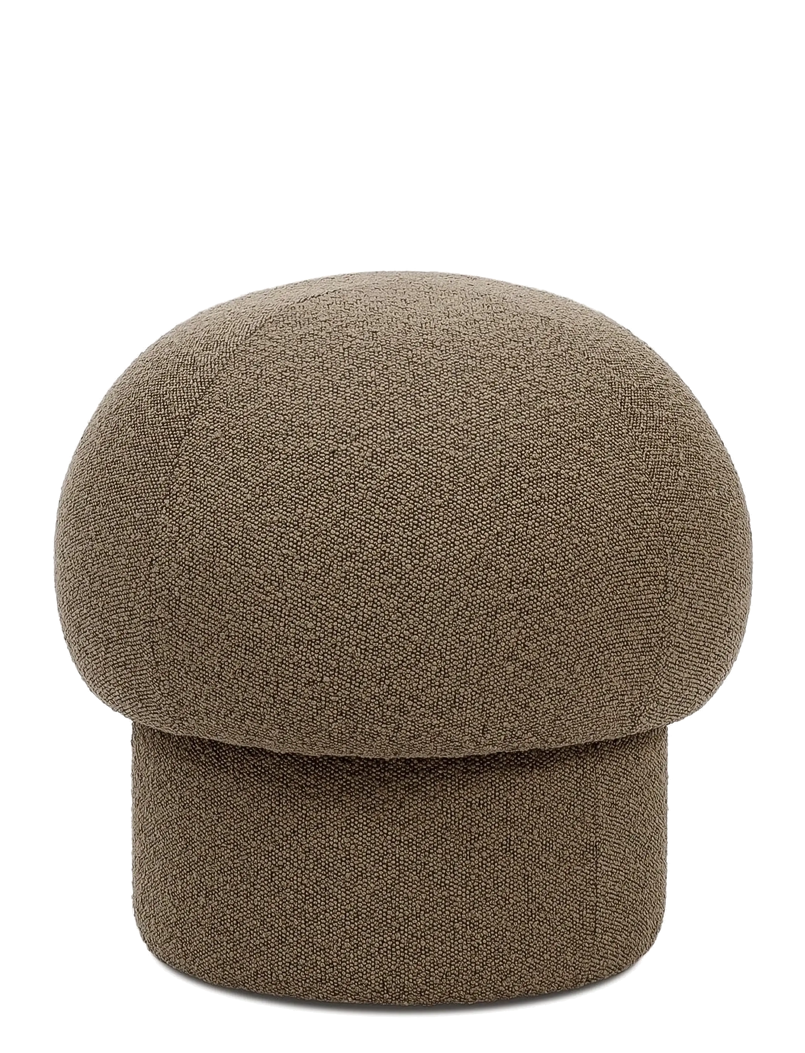 Design House Stockholm Uno Pouf 50 Cm, Puffer, Brun, Str: 50X50X47CM