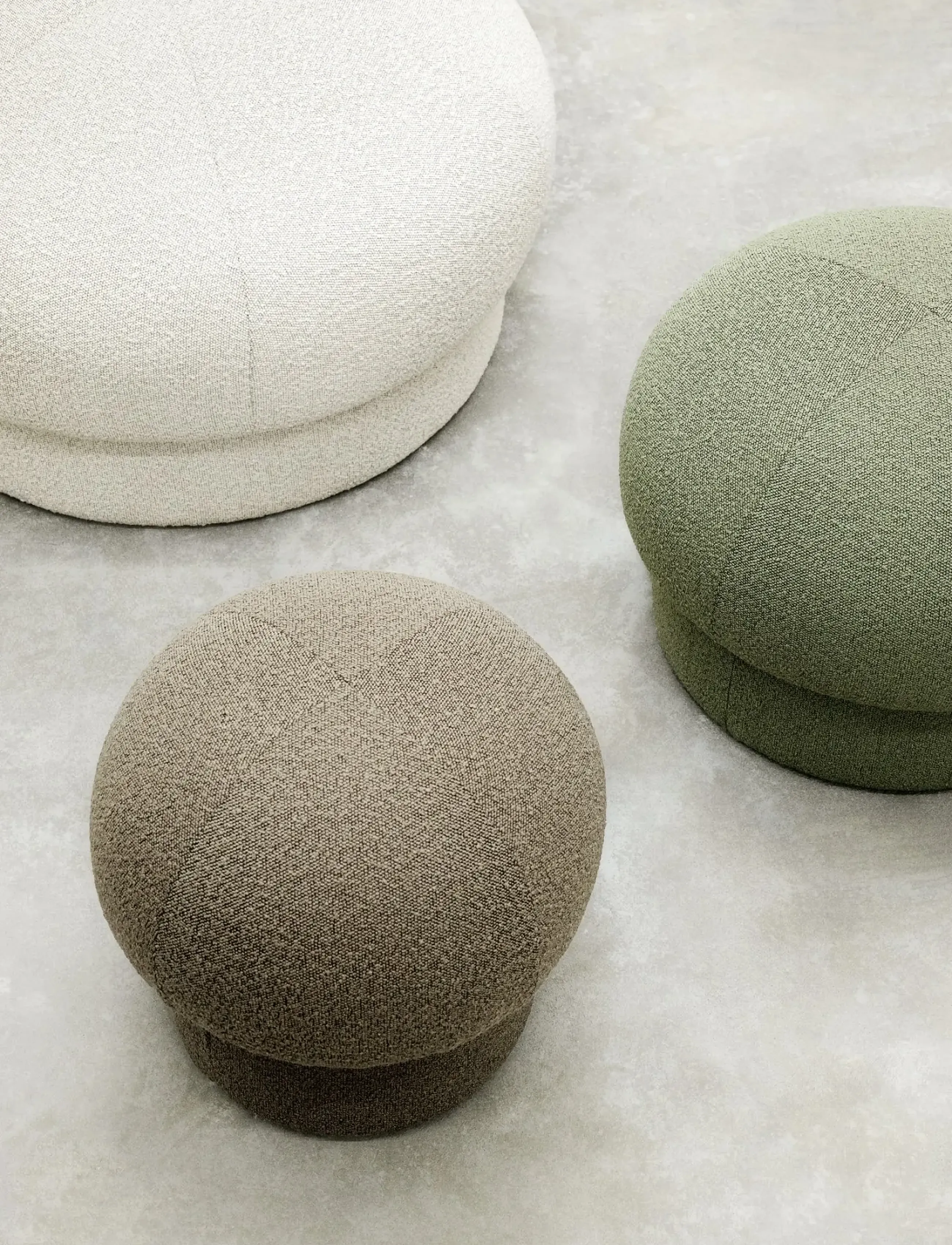 Design House Stockholm - Uno Pouf 50 cm - puffer - brown - 4