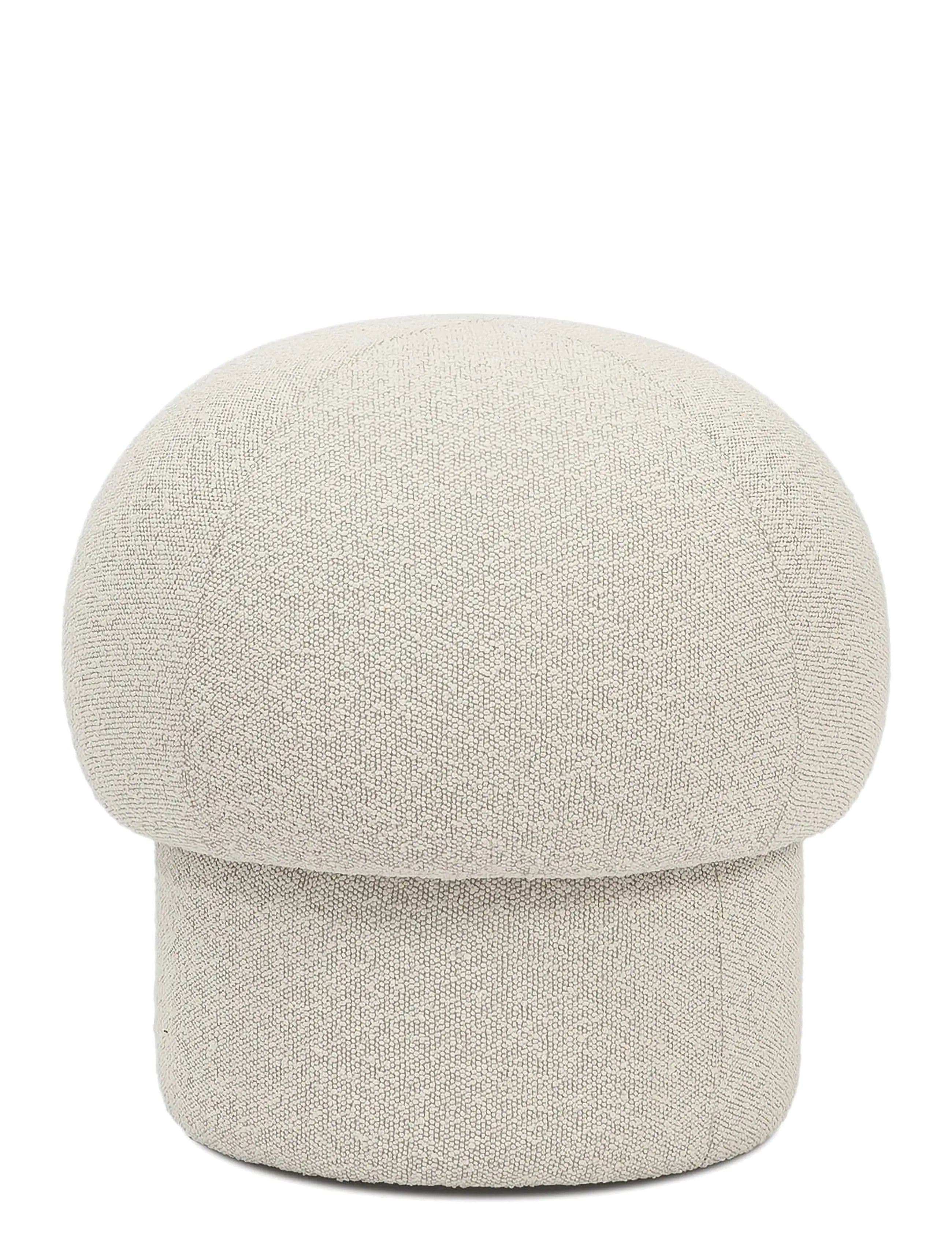 Design House Stockholm Uno Pouf 50 Cm, Puffer, Creme, Str: 50X50X47CM