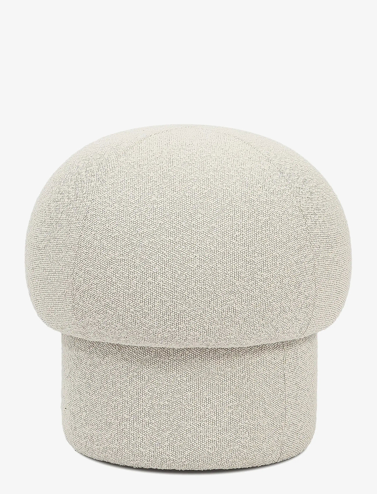 Design House Stockholm - Uno Pouf 50 cm - puffer - cream - 1