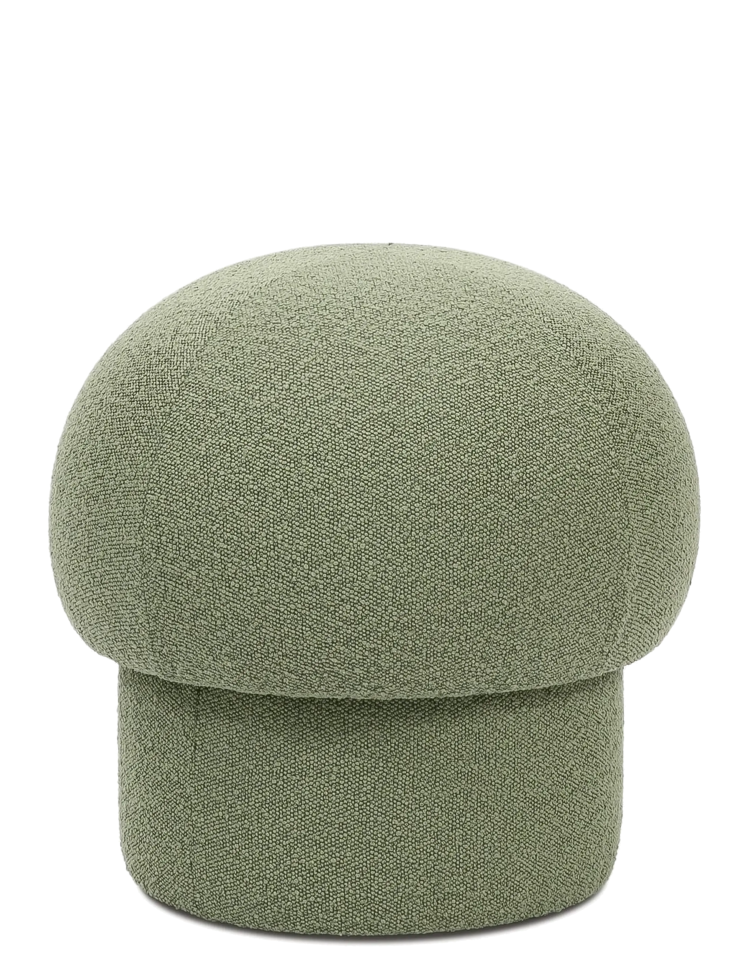 Design House Stockholm Uno Pouf 50 Cm, Puffer, Grøn, Str: 50X50X47CM
