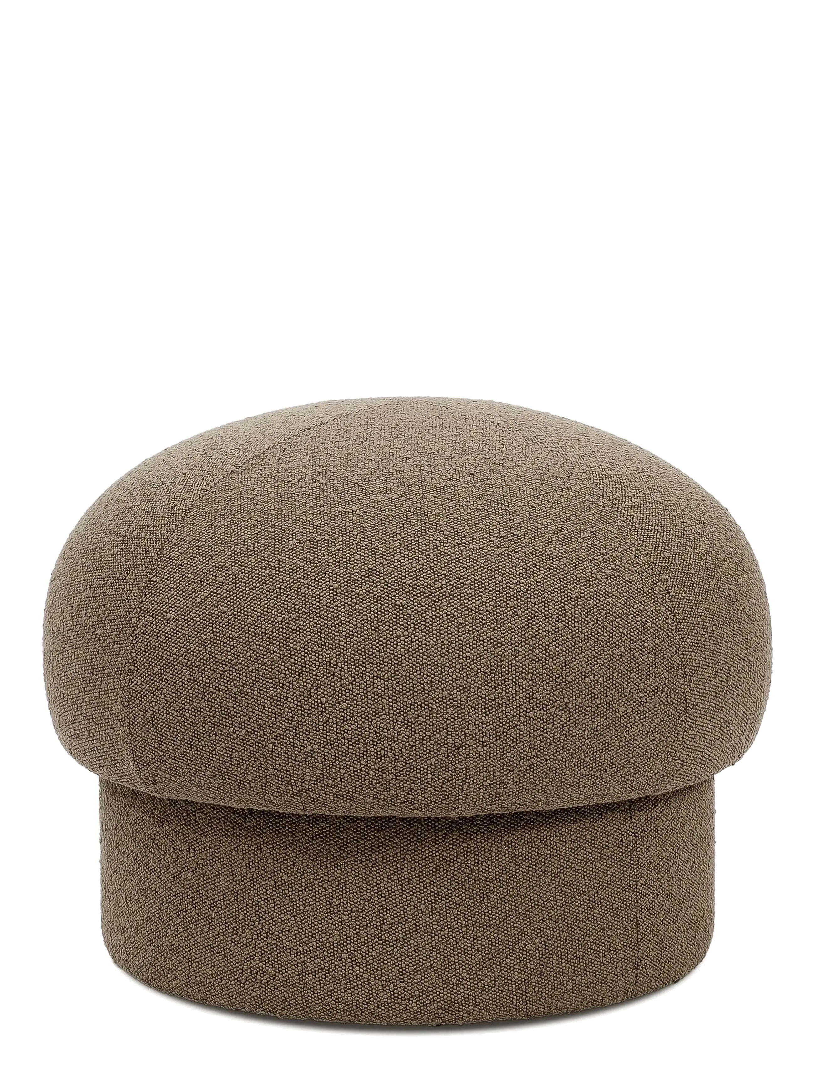 Design House Stockholm Uno Pouf 65 Cm, Puffer, Brun, Str: 65X65X50CM