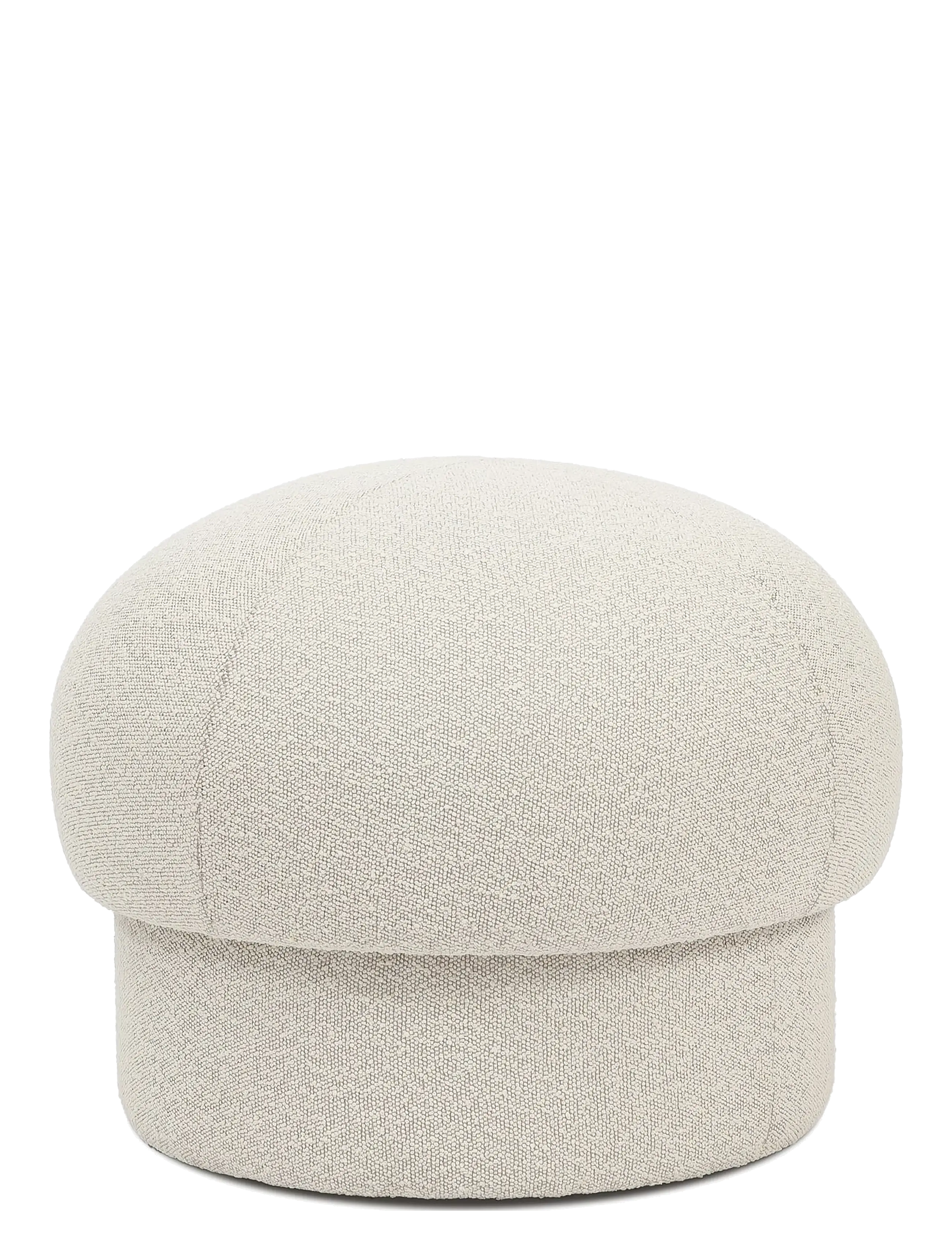 Design House Stockholm Uno Pouf 65 Cm, Puffer, Creme, Str: 65X65X50CM