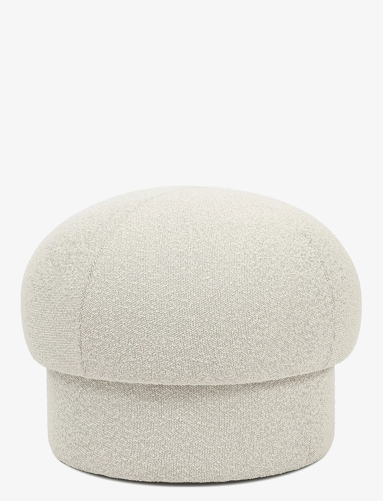Design House Stockholm - Uno Pouf 65 cm - puffer - cream - 1