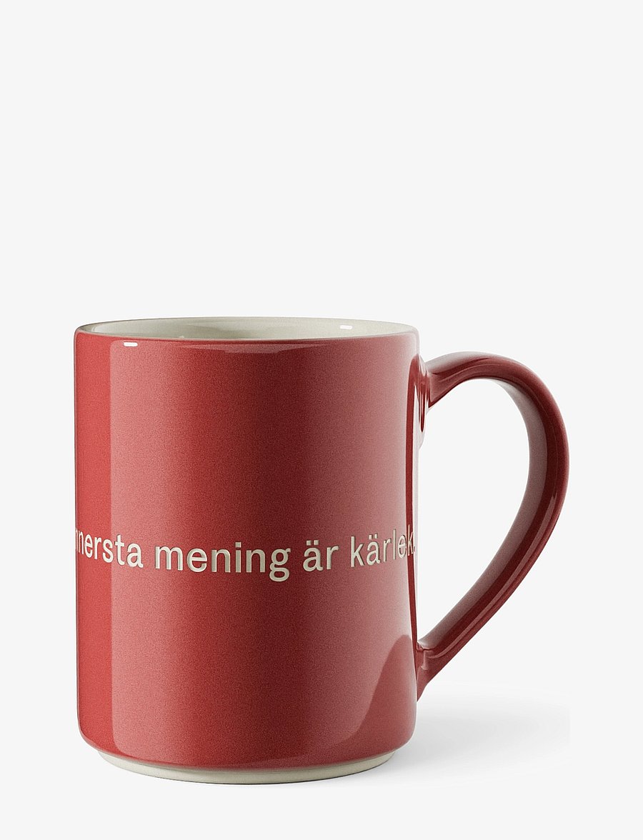 Design House Stockholm - Astrid Lindgren Mug 26 - kohvitassid - dark red - 2