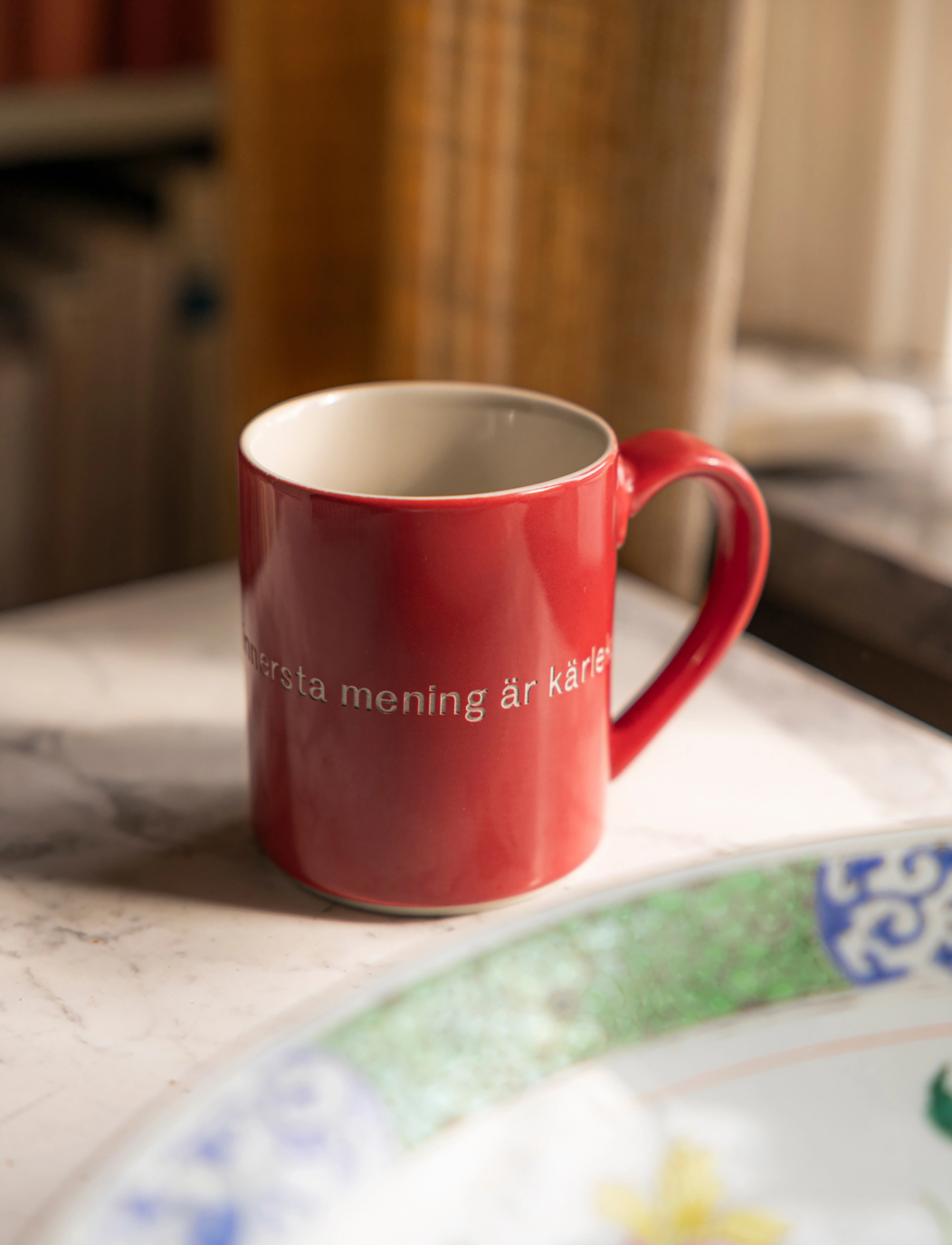 Design House Stockholm - Astrid Lindgren Mug 26 - kaffekopper - dark red - 5
