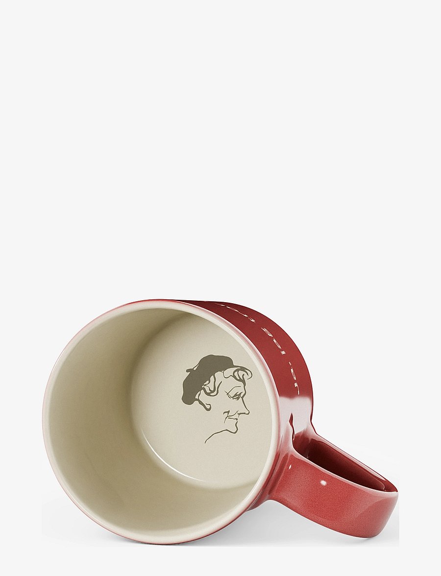 Design House Stockholm - Astrid Lindgren Mug 26 - kohvitassid - dark red - 3