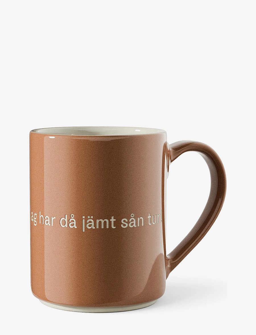 Design House Stockholm - Astrid Lindgren Mug 27 - kaffetassen - brown - 2