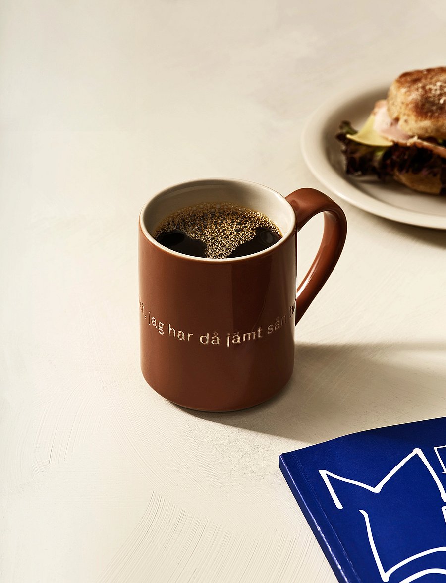 Design House Stockholm - Astrid Lindgren Mug 27 - kaffetassen - brown - 0