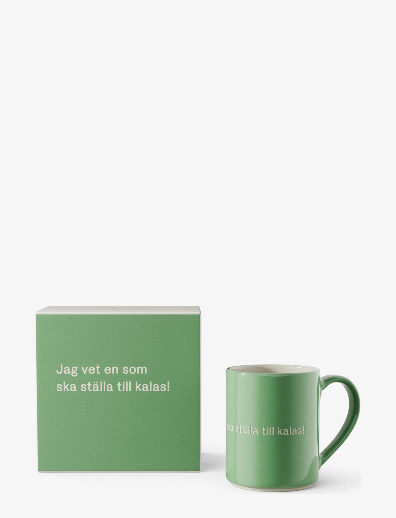 Design House Stockholm Astrid Lindgren Mug 28, Coffee Kop, Grøn, Str: 35 CL