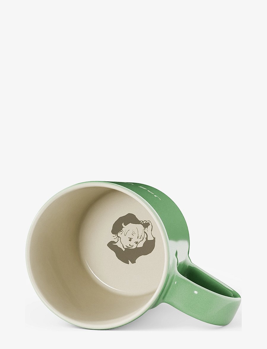 Design House Stockholm - Astrid Lindgren Mug 28 - kohvitassid - green - 3