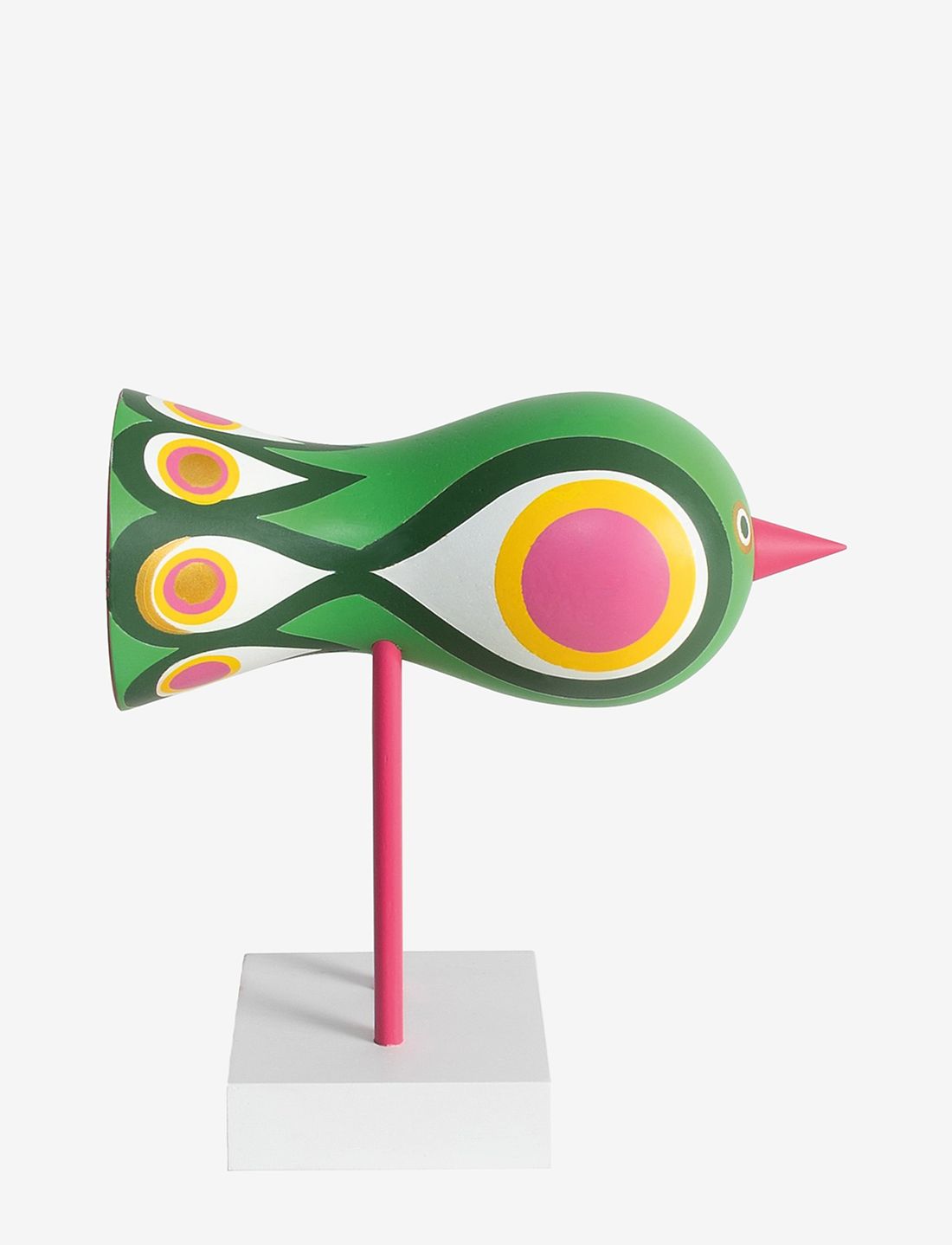 Design House Stockholm - Birds 1967 no.2 - træfigurer - green - 1