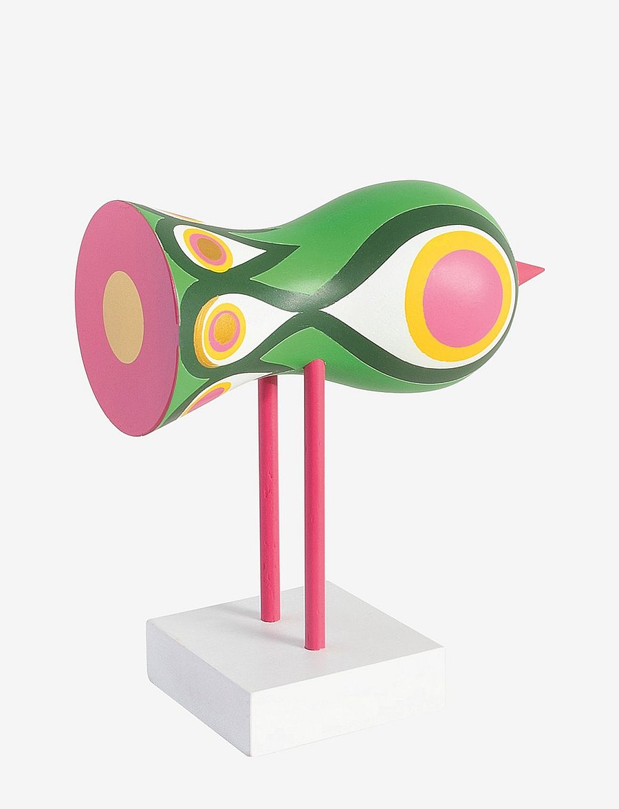 Design House Stockholm - Birds 1967 no.2 - holzfiguren - green - 2